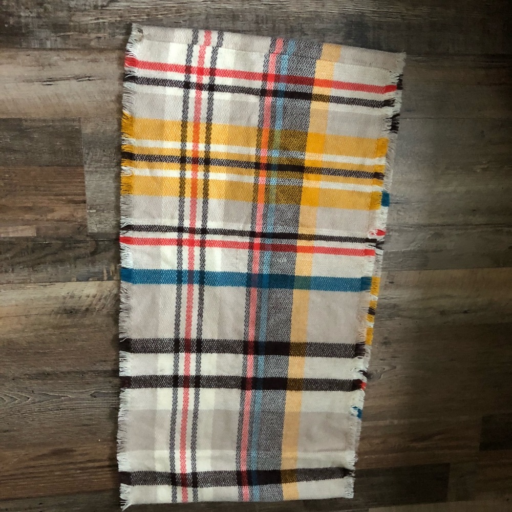 Plaid Infinity Scarf - Picture 4 of 4